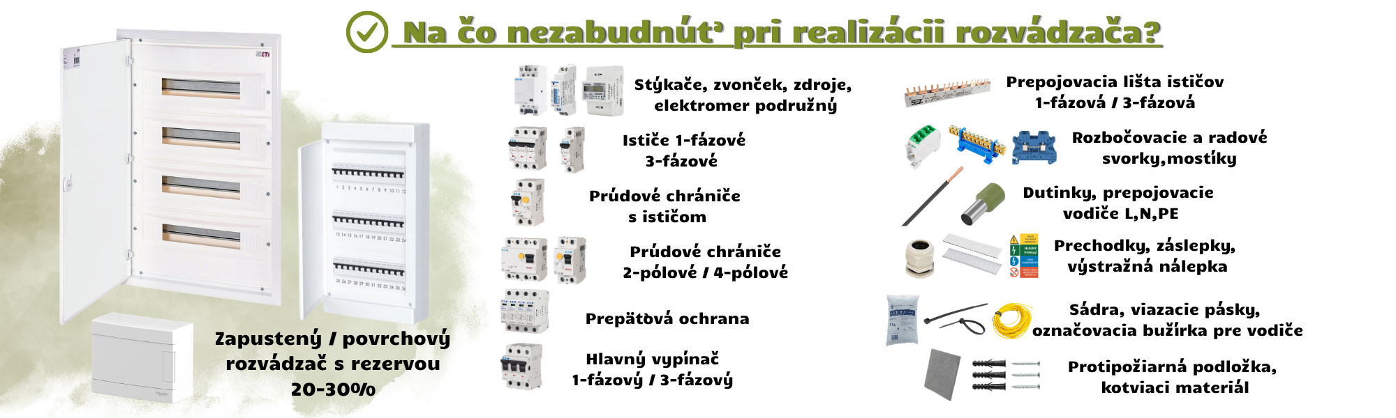 Skladanie rozvádzača