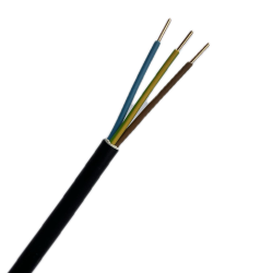 Kbel pevn CYKY-J 3x1,5 pvc ierny