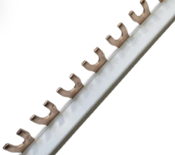 Lita prepojovacia G-1L-12 modul U12/1 vidlika 63A 1-fzov 210mm