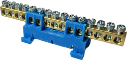 Mostk prepojovac 15/N 16mm2 modr