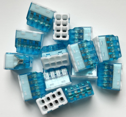 Wago svorka PC258 CL MINI transparentn� 8 vodi�e