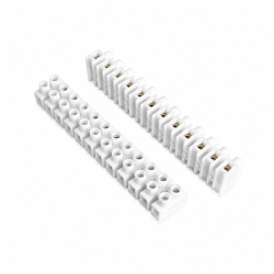 Svorkovnica pr�strojov� - 2,5mm biela (�oko.) - 6336-20