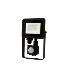 LED reflektor 4000K 10W/850lm + senzor IP65 - SOLAS - ELW-137