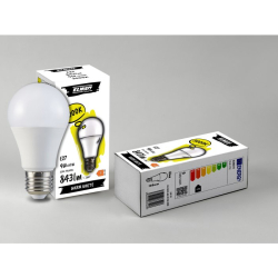 LED �iarovka - A60 E27 9W/3000K - 843lm - ELWATT - ONLed - ELW-152
