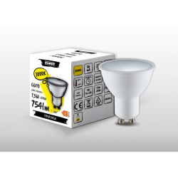LED �iarovka GU10 7,5W/3000K - 754lm - ELWATT - ONLed - ELW-188