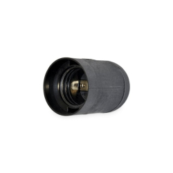 Obj�mka E27/80 �ierna hladk� 1502022