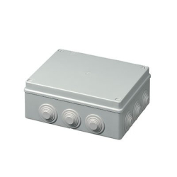 Rozbo�ovacia krabica s gumov�mi v�vodkami 150x110x70 - 400C5