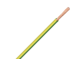 Vodi� ohybn� H07V-K 1x6 zeleno/�lt� pvc